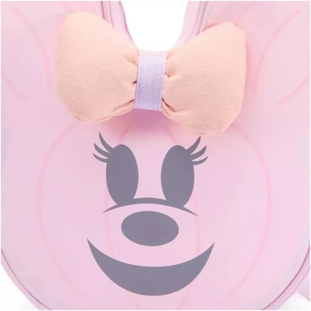 Disney Pumpkin Minnie Mouse Hey Boo Halloween Face Crossbody Pastel Tote Bag New